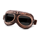 Classic Retro Vintage Motorcycle Goggles Glasses