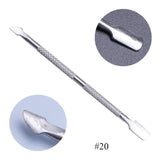 Cuticle Pusher Double Ended Made From Stainless Steel 1pcs