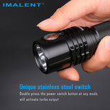 Powerful Pocket Rocket MS03W LED Torch 13000LM Rechargeable & Waterproof to 2 Meters With 4000mAh 21700 Li-ion battery