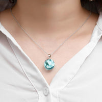 Beautiful Blue Sky & Clear Sky White Cloud Chain Necklaces