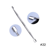 Cuticle Pusher Double Ended Made From Stainless Steel 1pcs