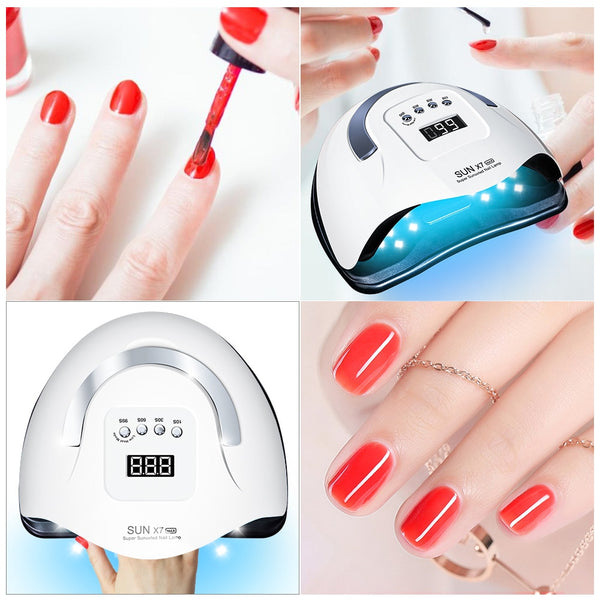 Sun X7 Max UV LED Professional Lamp Nail Dryer For Hands & Feet
