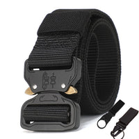 Tactical Military Belt - Choice Of All Metal Clip or Metal & Plastic Clip