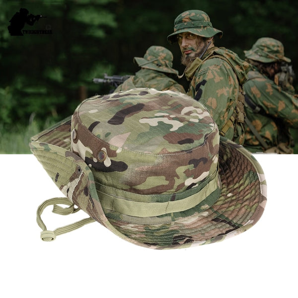 Military Tactical Wide Brimmed Hats