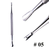 Cuticle Pusher Double Ended Made From Stainless Steel 1pcs