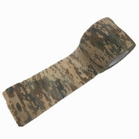 Tactical Self-Adhesive Camouflage Tape 5cm*4.5M  - STRETCH WRAP NOT STICKY