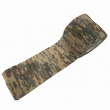 Tactical Self-Adhesive Camouflage Tape 5cm*4.5M  - STRETCH WRAP NOT STICKY