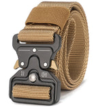 Tactical Military Belt - Choice Of All Metal Clip or Metal & Plastic Clip