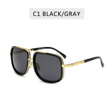 Retro Big Frame Sunglasses UV400