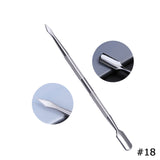 Cuticle Pusher Double Ended Made From Stainless Steel 1pcs