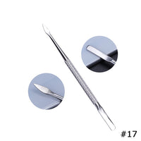 Cuticle Pusher Double Ended Made From Stainless Steel 1pcs