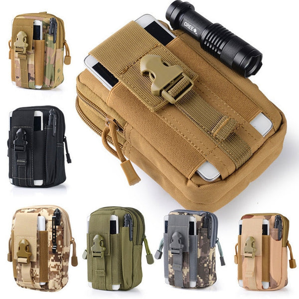 Tactical Waist Pouch With Molle Attachments