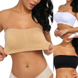 Strapless Boob Tube With Removable Chest Pads