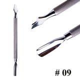 Cuticle Pusher Double Ended Made From Stainless Steel 1pcs