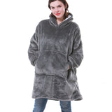 Hoodie Blanket With Sleeves