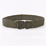 Tactical Canvas Belt Quick Release