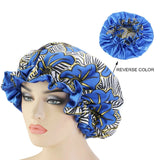 Silky Satin Bonnet For Sleep Cap & Hair Wrap