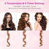 Hair Curler - Ceramic Cordless & USB Rechargeable