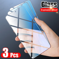 Tempered Glass Screen Protector For Galaxy - 3 Pieces