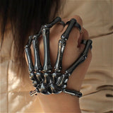 Steam Punk Gothic Skeleton Hand Bracelet