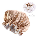 Silky Satin Bonnet For Sleep Cap & Hair Wrap