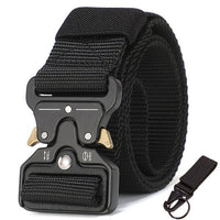 Tactical Military Belt - Choice Of All Metal Clip or Metal & Plastic Clip