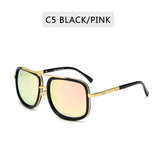 Retro Big Frame Sunglasses UV400