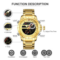 Military Style Sport Wrist Watch