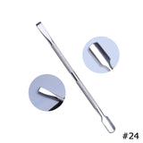 Cuticle Pusher Double Ended Made From Stainless Steel 1pcs