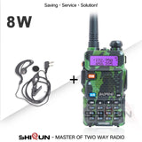 Baofeng 8W UV-5R Walkie Talkie Camo Dual Band UV5R 8W UHF VHF Two Way Radio UV 5R HF Transceiver UV-82