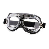 Classic Retro Vintage Motorcycle Goggles Glasses