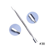 Cuticle Pusher Double Ended Made From Stainless Steel 1pcs