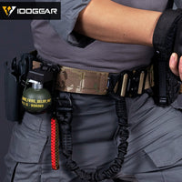 Tactical Belt With Molle Attachments & Quick Release Metal Buckle