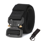 Tactical Military Belt - Choice Of All Metal Clip or Metal & Plastic Clip