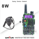 Baofeng 8W UV-5R Walkie Talkie Camo Dual Band UV5R 8W UHF VHF Two Way Radio UV 5R HF Transceiver UV-82