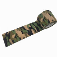 Tactical Self-Adhesive Camouflage Tape 5cm*4.5M  - STRETCH WRAP NOT STICKY