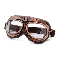 Classic Retro Vintage Motorcycle Goggles Glasses