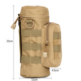 Tactical Water Bottle Pouch With Molle Attachments