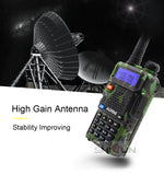 Baofeng 8W UV-5R Walkie Talkie Camo Dual Band UV5R 8W UHF VHF Two Way Radio UV 5R HF Transceiver UV-82