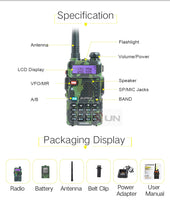 Baofeng 8W UV-5R Walkie Talkie Camo Dual Band UV5R 8W UHF VHF Two Way Radio UV 5R HF Transceiver UV-82