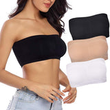 Strapless Boob Tube With Removable Chest Pads