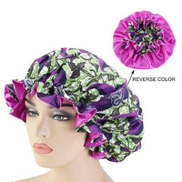 Silky Satin Bonnet For Sleep Cap & Hair Wrap