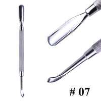 Cuticle Pusher Double Ended Made From Stainless Steel 1pcs