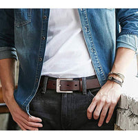 Genuine Leather Men's Belt