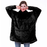 Hoodie Blanket With Sleeves