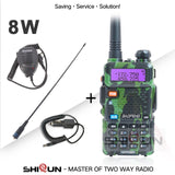 Baofeng 8W UV-5R Walkie Talkie Camo Dual Band UV5R 8W UHF VHF Two Way Radio UV 5R HF Transceiver UV-82