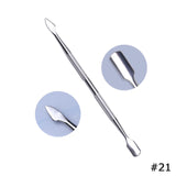 Cuticle Pusher Double Ended Made From Stainless Steel 1pcs