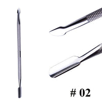 Cuticle Pusher Double Ended Made From Stainless Steel 1pcs