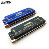 Easttop Diatonic 10 Hole Blues Harmonica - Fantastic Sound Play Like A Pro