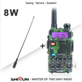 Baofeng 8W UV-5R Walkie Talkie Camo Dual Band UV5R 8W UHF VHF Two Way Radio UV 5R HF Transceiver UV-82